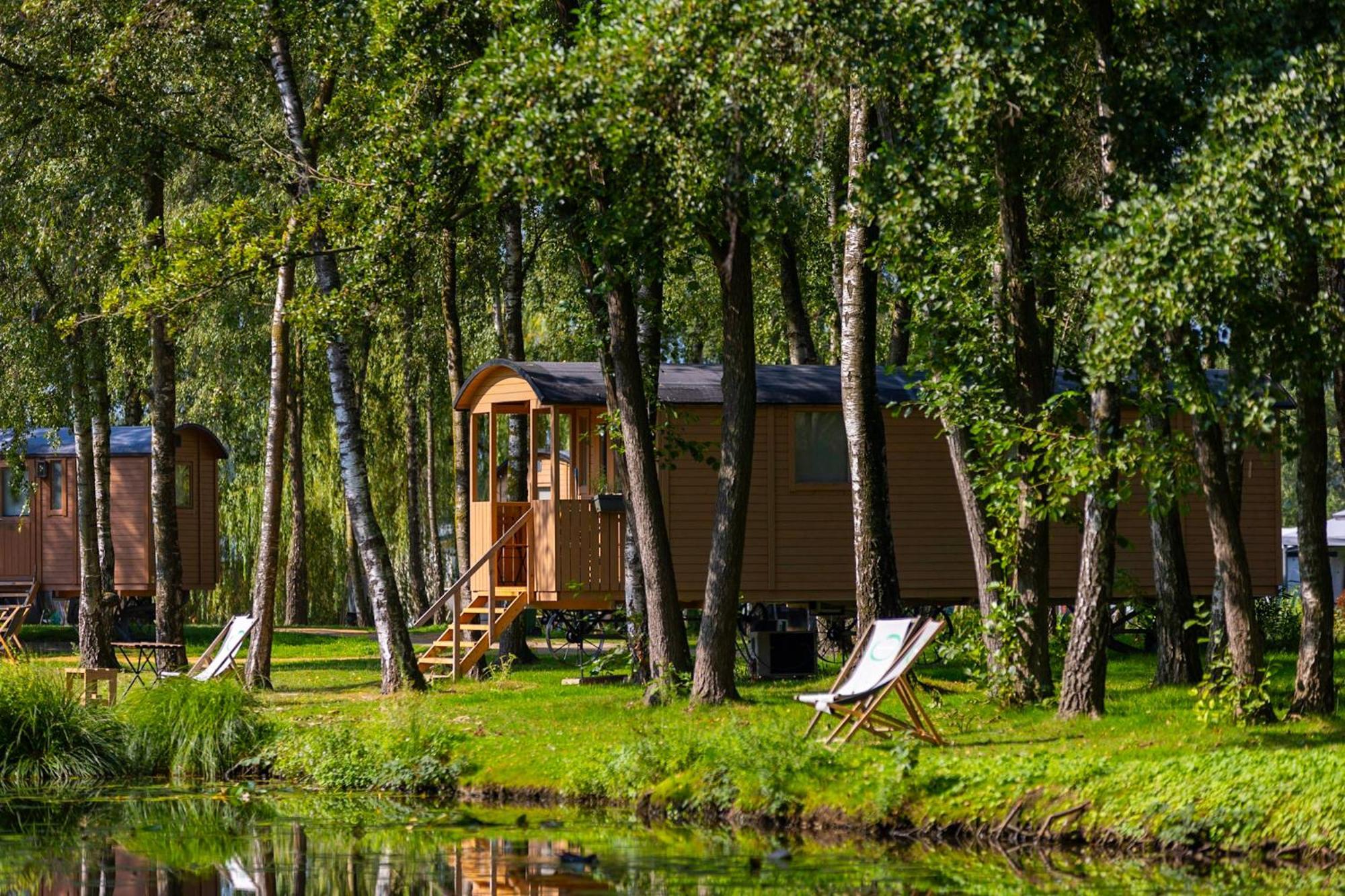 Glamping - 25 Min Roermond, Maasmechelen & Maastricht 호텔 Kinrooi 외부 사진
